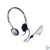 Kép 1/2 - Genius HS-02B jack mikrofonos PC fekete-lila headset