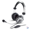 Kép 5/5 - Genius HS-04SU jack mikrofonos PC ezüst headset
