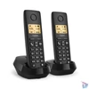 Kép 1/3 - Gigaset Pure 100 Duo fekete dect telefon