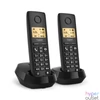 Kép 1/3 - Gigaset Pure 100 Duo fekete dect telefon