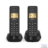 Kép 2/3 - Gigaset Pure 100 Duo fekete dect telefon