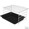 Kép 4/6 - Gorenje BO6735E02X inox, beépíthető, sütőtér: 77L, grill, légkeverés, hidrolitikus, sütő