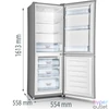 Kép 6/7 - Gorenje RK416EPS4 szürke, alulfagyasztós, Hűtő:159L, Fagyasztó:71L, hűtőszekrény