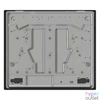 Kép 2/9 - Gorenje GW641BFB fekete, beépíthető, gáz, főzőzóna: 3 +1 wok égőfej, beépíthető méret: 56cm, főzőlap