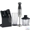 Kép 1/5 - Gorenje HBC807QB fekete botmixer szett