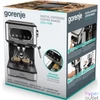 Kép 5/7 - Gorenje ESCM15DBK inox-fekete espresso kávéfőző
