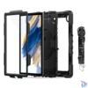 Kép 4/10 - Haffner FN0330 Samsung X200/X205 Galaxy Tab A8 10.5 Solid ütésálló védőtok kijelzővédő üveggel