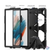 Kép 5/11 - Haffner FN0331 Samsung X200/X205 Galaxy Tab A8 10.5 Survive ütésálló védőtok kijelzővédő üveggel