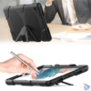 Kép 6/11 - Haffner FN0331 Samsung X200/X205 Galaxy Tab A8 10.5 Survive ütésálló védőtok kijelzővédő üveggel