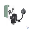 Kép 1/6 - Haffner FN0451 V3W-D univerzális fekete műszerfalra/szélvédőre helyezhető autós tartó