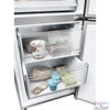 Kép 7/11 - Haier HDPW3618DNPK inox, alulfagyasztós, Hűtő:235L, Fagyasztó:117L, Total No frost hűtőszekrény