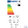 Kép 11/11 - Haier HW50-BP12307-S fehér, elöltöltős, keskeny, max.1200ford., 5 kg, mosógép