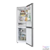 Kép 8/21 - Haier HDPW5618CNPK inox, alulfagyasztós, Hűtő:235L, Fagyasztó:117L, hűtőszekrény