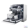 Kép 8/18 - Haier XS 6B1M3PB programok száma: 10, beépíthető, 16 terítékes mosogatógép 