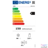 Kép 5/5 - Haier HBW7519C fehér, alulfagyasztós, beépíthető, Hűtő:214L, Fagyasztó:86L, No frost hűtőszekrény