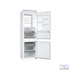 Kép 2/10 - Haier HBW7518C fehér, alulfagyasztós, beépíthető, Hűtő:182L, Fagyasztó:86L, No frost hűtőszekrény