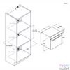Kép 14/16 - Haier H6 ID25G3HTX inox, beépíthető, sütőtér: 78L, sütő