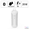 Kép 1/12 - Hama 188221 "TWIN 2.0", 20W, vízálló, fehér bluetooth hangszóró