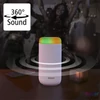 Kép 11/13 - Hama 188229 "SHINE 2.0", 30W, RGB LED, fehér bluetooth hangszóró