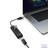 Kép 1/3 - Hama 00200118 FIC USB 2.0 HUB buspowered