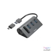 Kép 1/3 - Hama 200140 3xUSB/SD/microSD USB HUB + Type-C OTG adapter