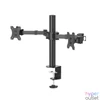 Kép 1/7 - Hama 118494 Full Motion 13"-35" dupla VESA 100x100 asztali monitor tartó konzol