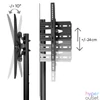 Kép 5/6 - Hama 220874 75"-ig "FITV" Trolley gurulós TV tartó állvány