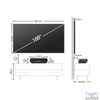 Kép 7/7 - Hisense 100" 100L9HD 4K UHD Smart Lézer TV