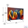Kép 7/9 - Hisense 43" 43E7NQ 4K UHD Smart QLED TV