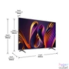 Kép 8/11 - Hisense 65" 65E7NQPRO 4K UHD Smart QLED TV