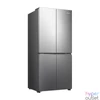 Kép 2/6 - Hisense RQ5P470SAID szürke, négyajtós, Hűtő:304L, Fagyasztó:179L, Total No frost hűtőszekrény