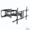 Kép 1/3 - Home LCDH 31 37"-90" Full Motion fekete fali konzol