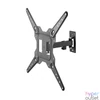 Kép 1/3 - Home LCDH 321 23"-55" Full Motion fekete fali konzol