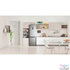 Kép 14/16 - Indesit INFC9 TT33X inox, alulfagyasztós, Hűtő:264L, Fagyasztó:104L, No frost hűtőszekrény