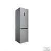 Kép 3/16 - Indesit INFC9 TT33X inox, alulfagyasztós, Hűtő:264L, Fagyasztó:104L, No frost hűtőszekrény