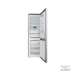 Kép 2/12 - Indesit INFC9 TO32X inox, alulfagyasztós, Hűtő:263L, Fagyasztó:104L, Total No frost hűtőszekrény