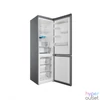 Kép 8/12 - Indesit INFC9 TO32X inox, alulfagyasztós, Hűtő:263L, Fagyasztó:104L, Total No frost hűtőszekrény