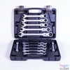 Kép 2/4 - IRIS TOOLS GW-012-032 12 darabos csuklós racsnis kombinált csavarkulcs készlet