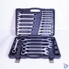 Kép 2/4 - IRIS TOOLS GW-022-033 22 darabos racsnis kombinált csavarkulcs készlet