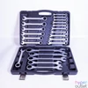Kép 2/4 - IRIS TOOLS GW-022-033 22 darabos racsnis kombinált csavarkulcs készlet