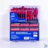 Kép 1/3 - IRIS TOOLS SDB-100-025 100 darabos csavarhúzó és bit készlet