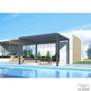 Kép 2/2 - Iris MP-103GR bioklimatikus, elektromos mozgatású, LED világítású, antracit 3x4 m pergola
