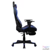 Kép 3/5 - Iris GCH200BK fekete / kék gamer szék
