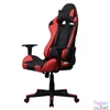 Kép 1/6 - Iris GCH201BR fekete / piros gamer szék