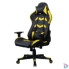 Kép 4/8 - Iris GCH203BC fekete / citromsárga gamer szék