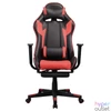 Kép 1/5 - Iris GCG204BR_FT fekete / piros gamer szék