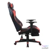 Kép 3/5 - Iris GCG204BR_FT fekete / piros gamer szék