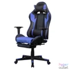 Kép 1/5 - Iris GCH204BK_FT fekete / kék gamer szék