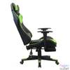 Kép 3/5 - Iris GCH204BE_FT fekete / zöld gamer szék