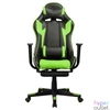 Kép 4/5 - Iris GCH204BE_FT fekete / zöld gamer szék